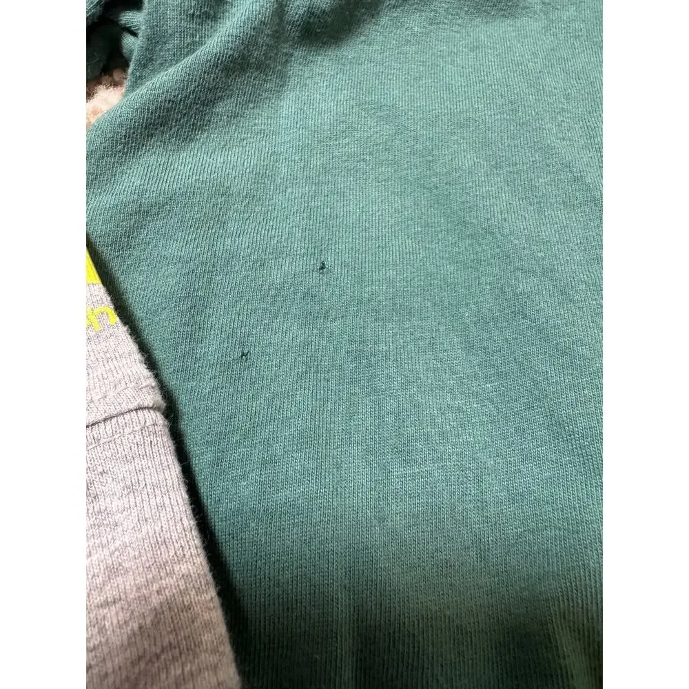 Carhartt Baby Boys Long Sleeve Graphic Bodysuit Lot Green Beige Size 24M